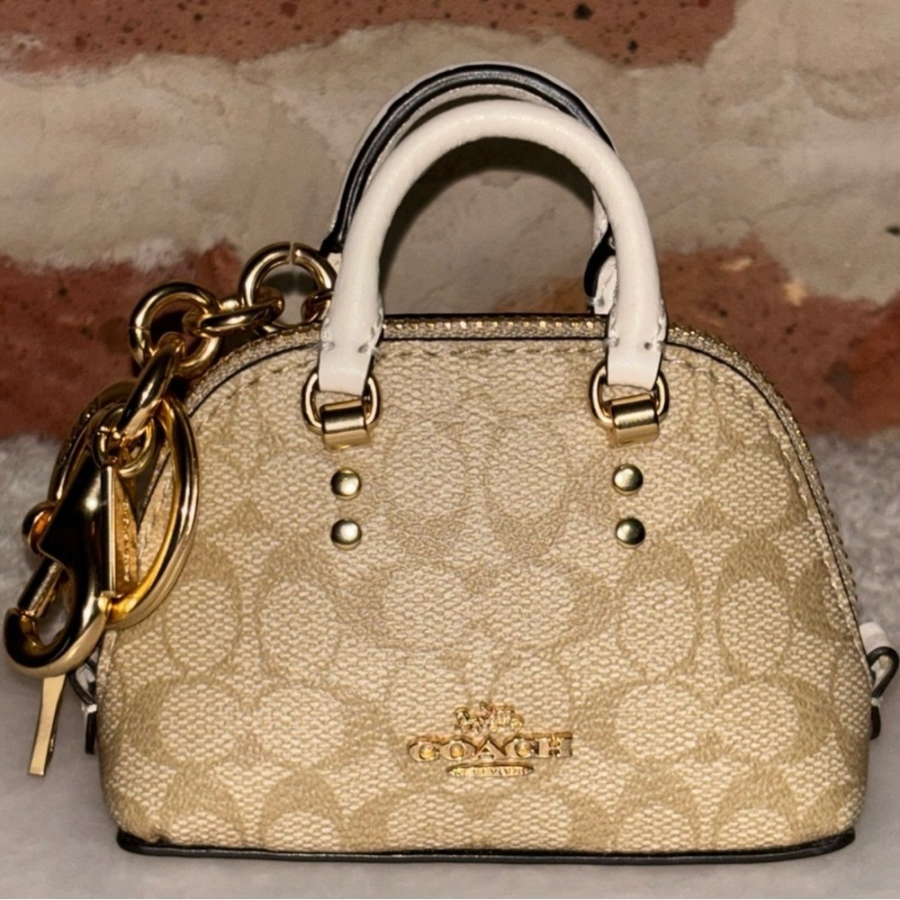 Coach Mini Katy Satchel Bag Charm